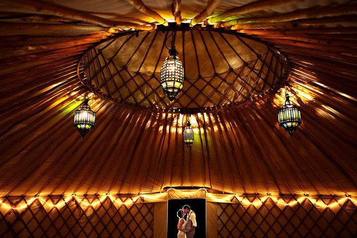 yurt interior