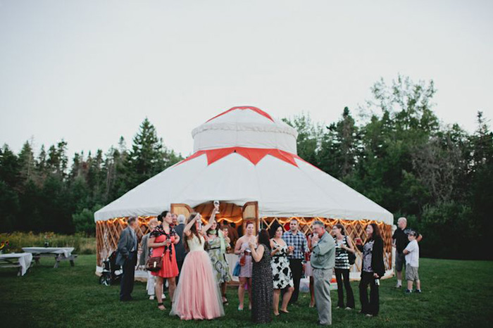 yurt wedding