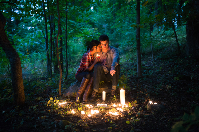 forest engagement shoot