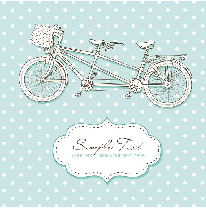 Graphicstock tandem bike