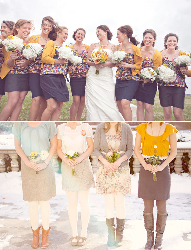 bridesmaid separates mix match