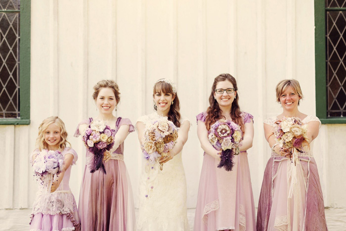 bridal party portrait