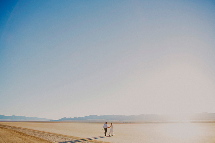 Las Vegas desert elopement