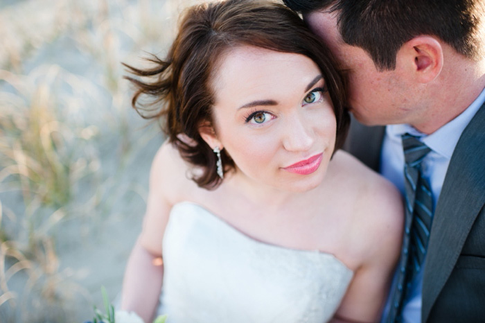 portrait of the bride