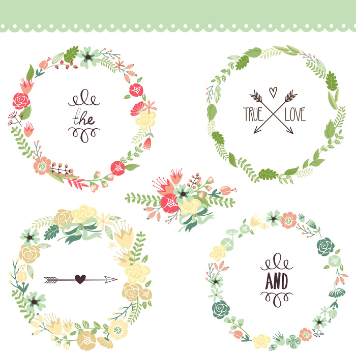 Graphicstock wreaths