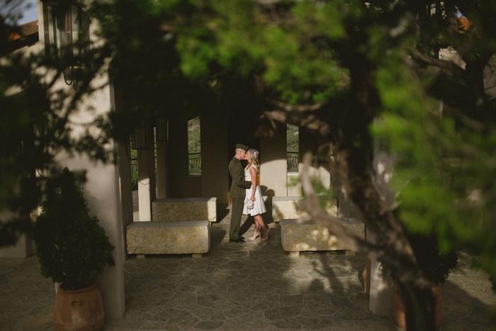 bride and groom portrait