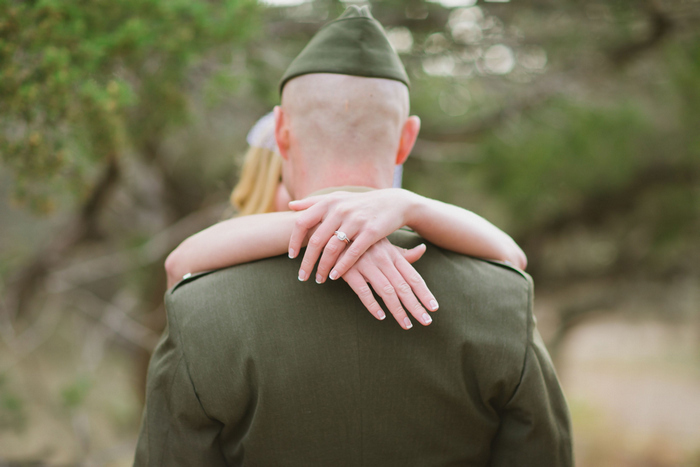 intimate wedding portrait