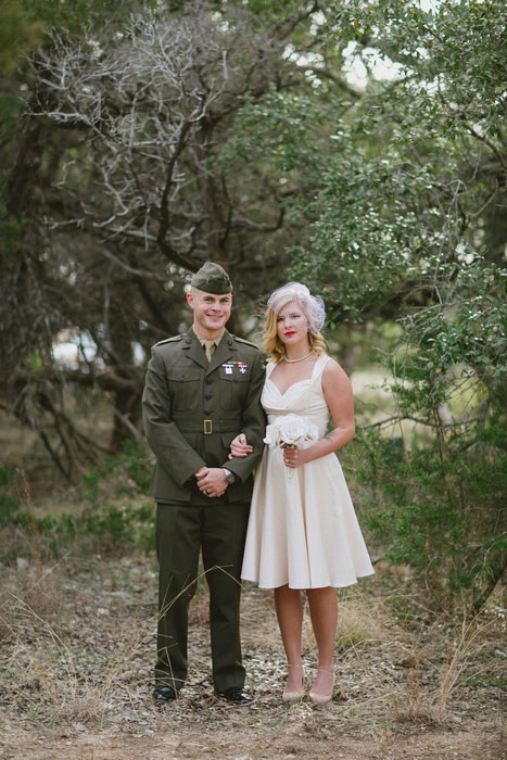 bride and groom portrait