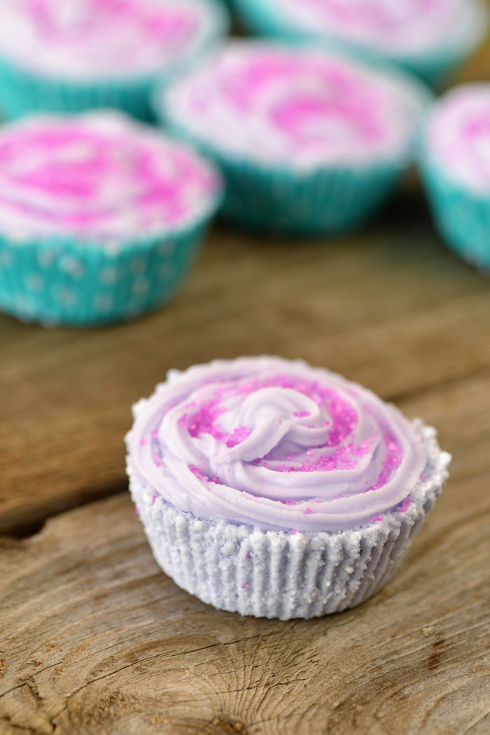 bath bomb cupcakes