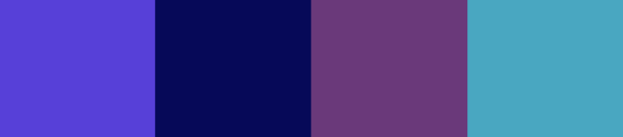 Cobalt Blue Color Scheme