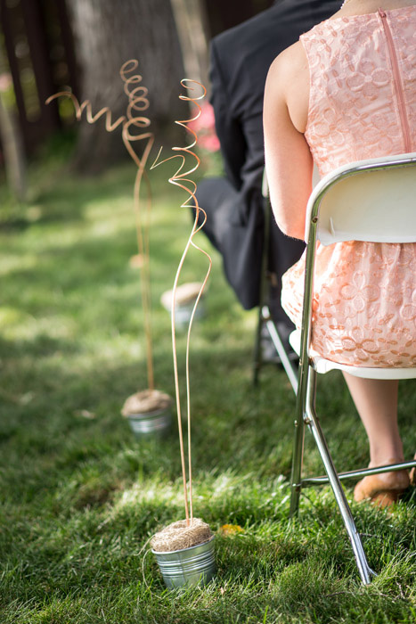 wedding aisle garden sculptures