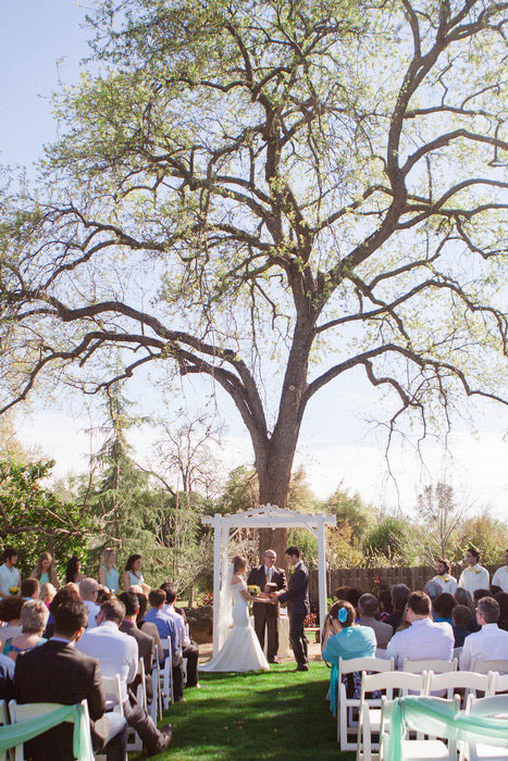 farm wedding ceremony