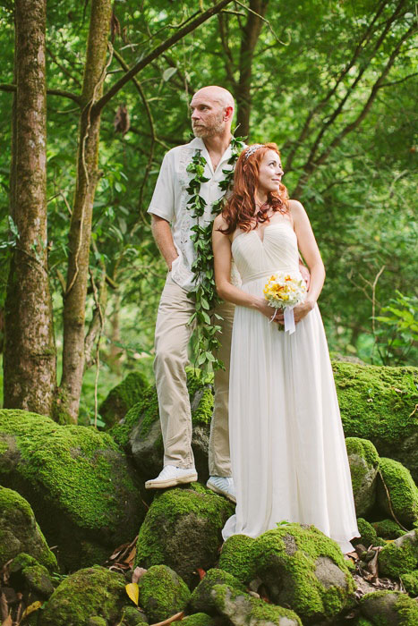 Hawaii Wedding Portrait