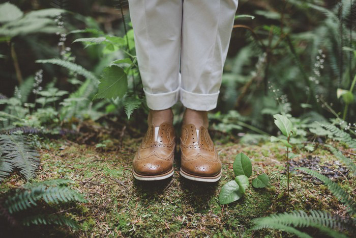 bride's oxfords