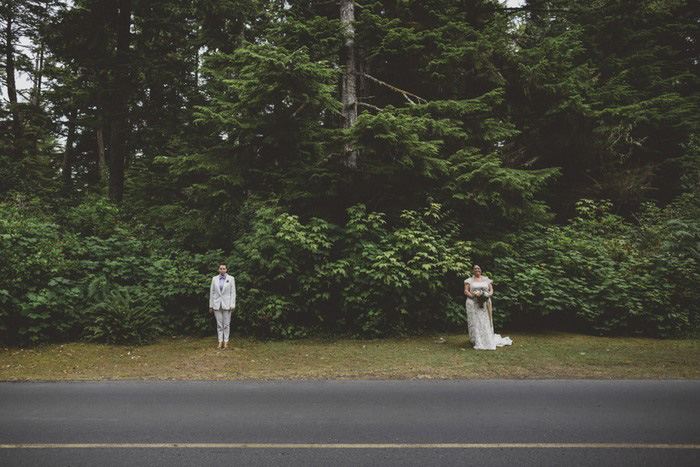 Tofino wedding portrait