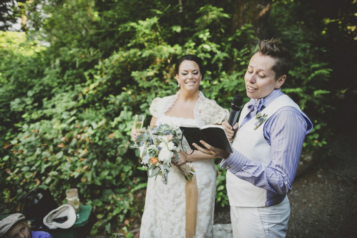 bride making speech