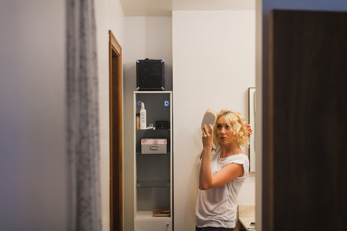 bride getting ready