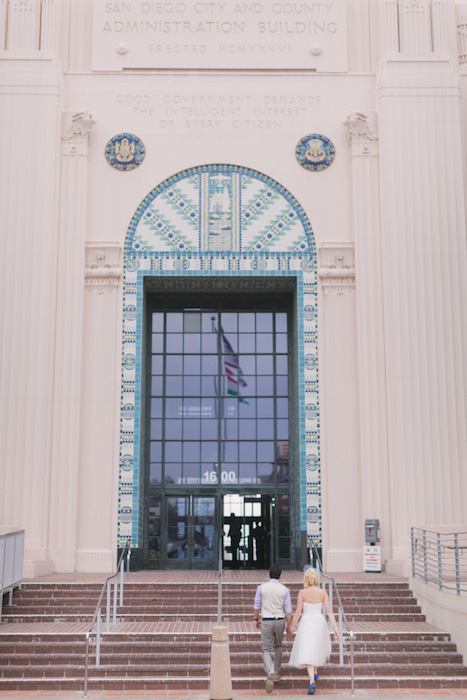 San Diego City Hall elopement