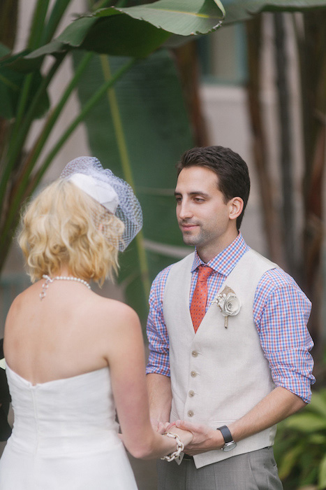 San Diego elopement ceremony