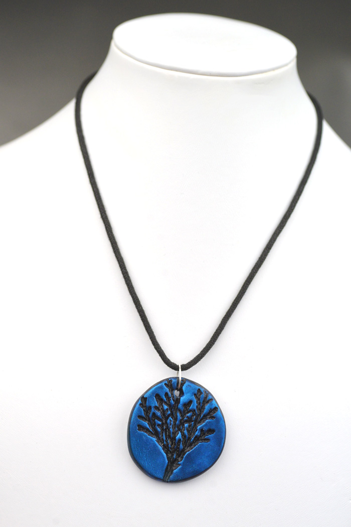 stamped pendant