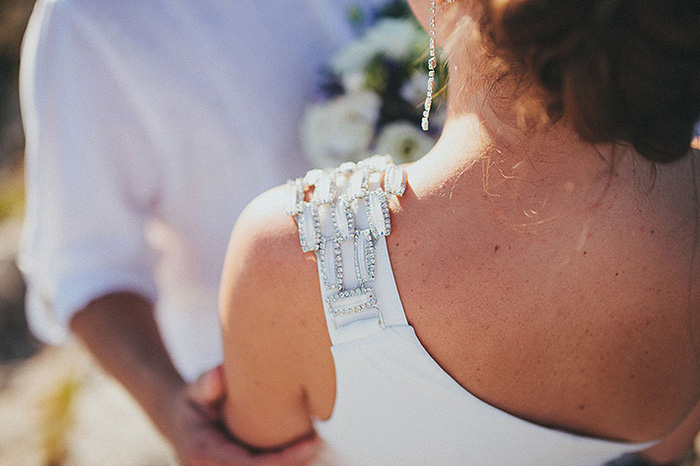 wedding dress detail