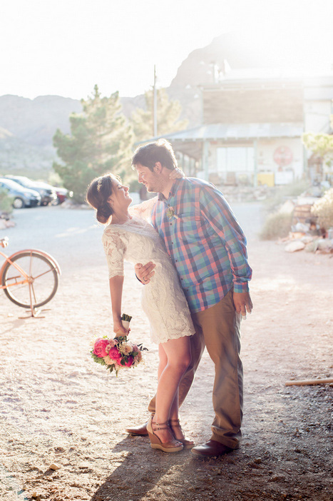 Las Vegas desert elopement