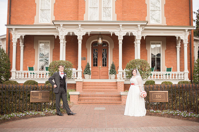 North Carolina wedding portrait