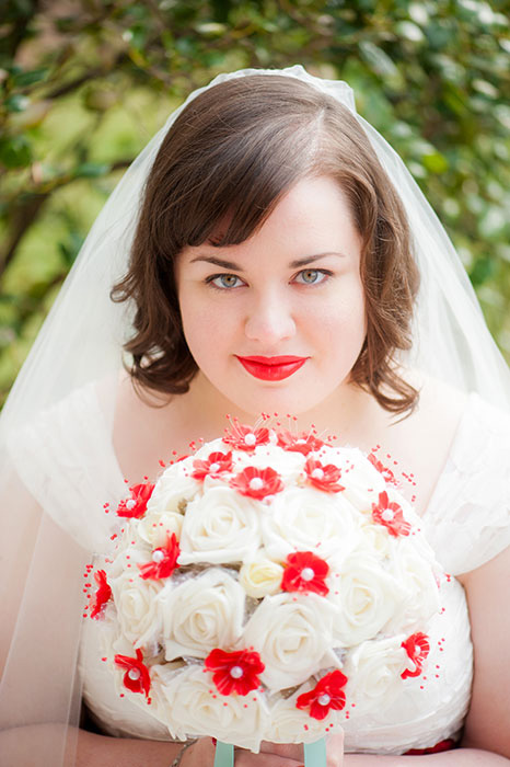 bridal portrait