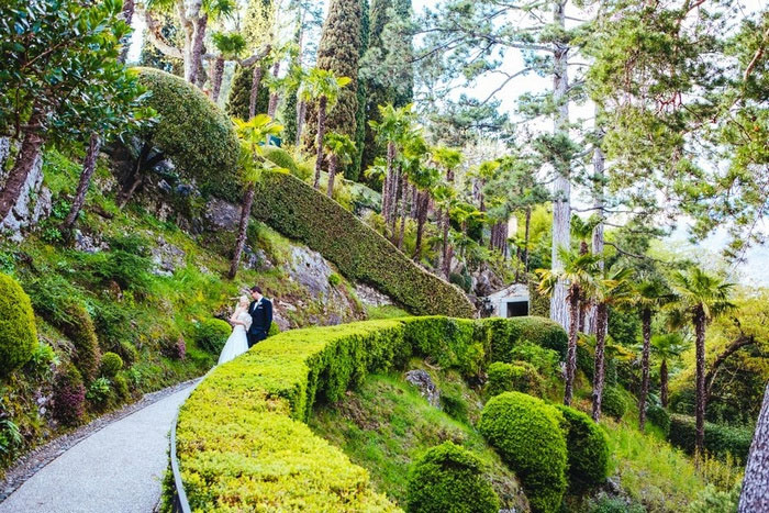 wedding portrait in Italy