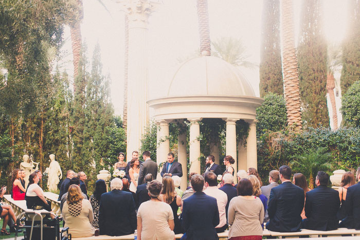 Venus garden wedding ceremony