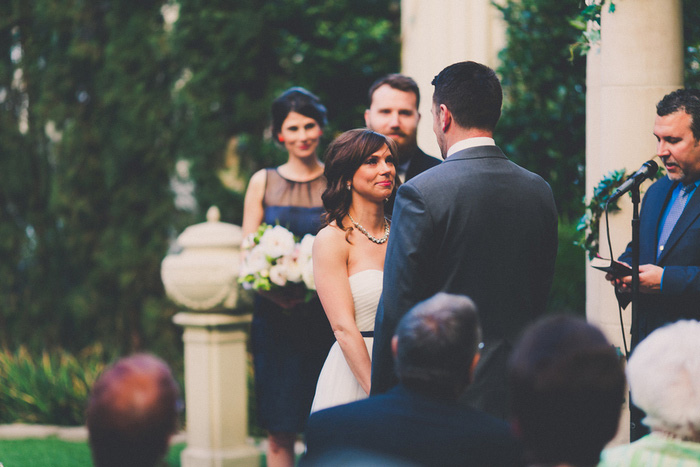 outdoor Vegas wedding ceremony