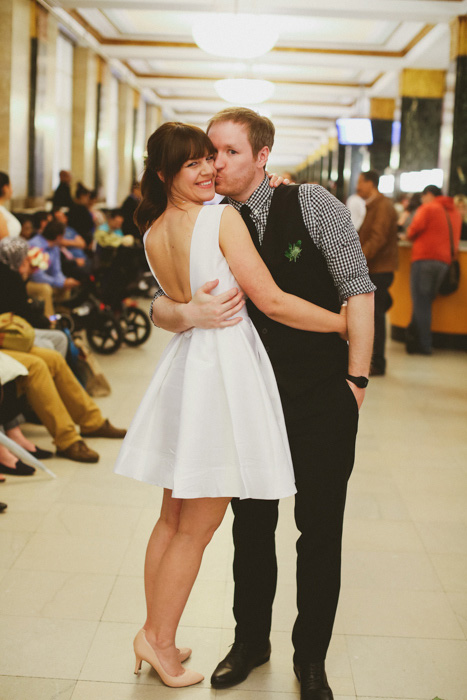 New York elopement couple