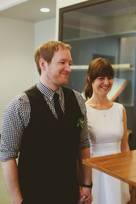 City Hall elopement ceremony