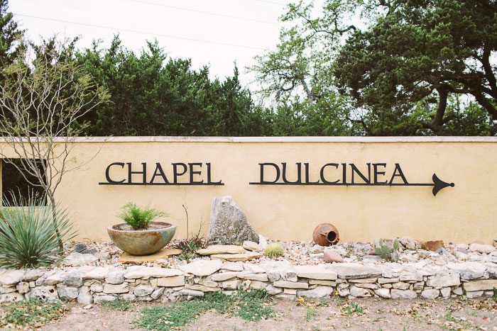 Chapel Dulcinea sign