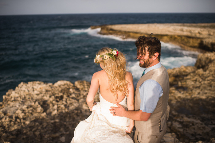 Antigua wedding portrait