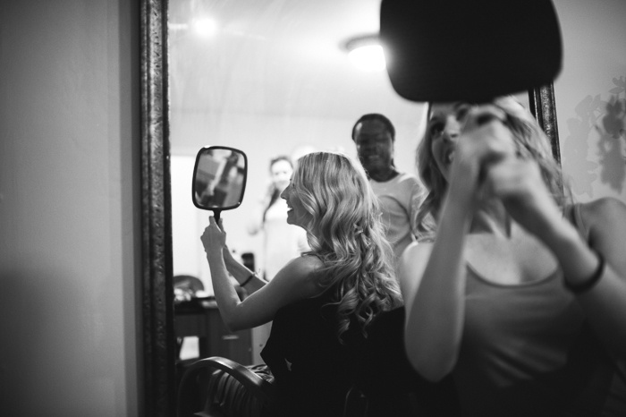 bride getting ready