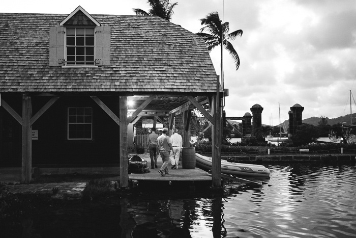 Antigua wedding reception