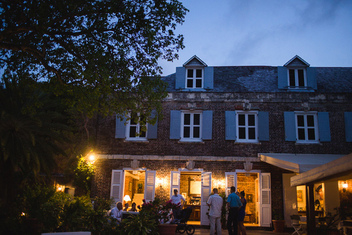 Nelson's Dockyard wedding reception