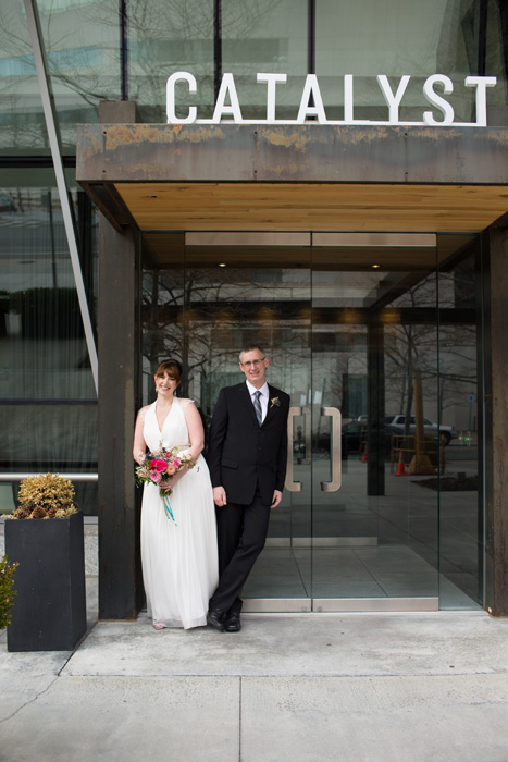 Cambridge wedding portrait