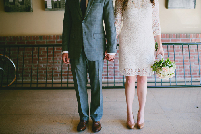 headless wedding portrait