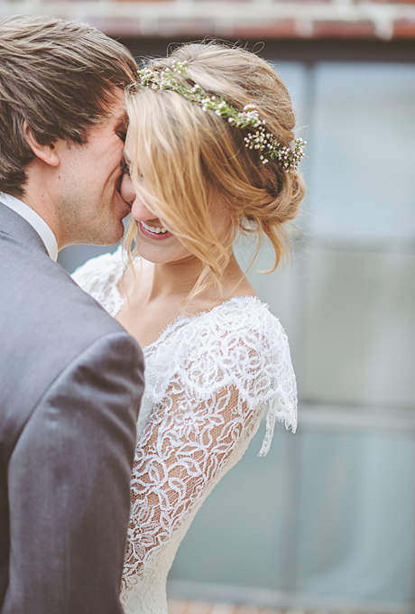 flower crown babys breath