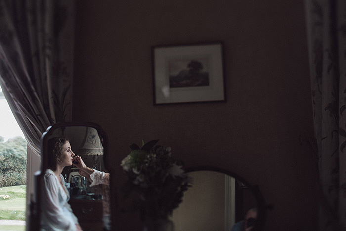 bride getting ready