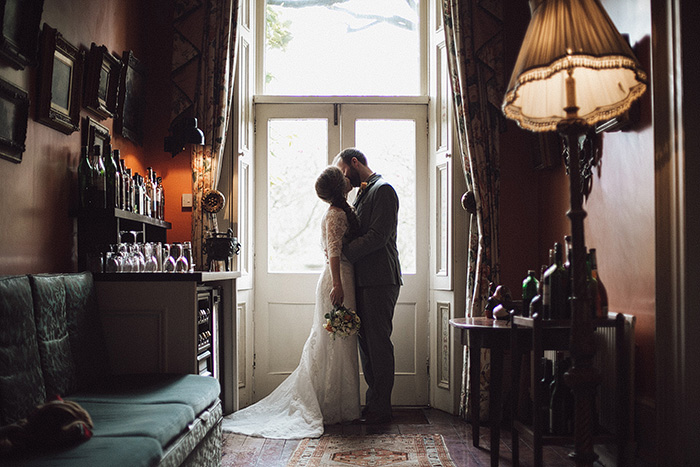 Inn wedding portrait