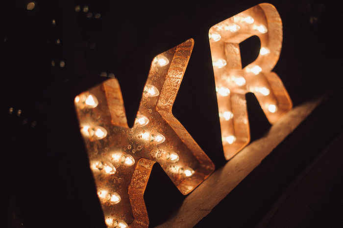 marquee initials