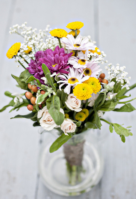 wildflower wedding bouquet