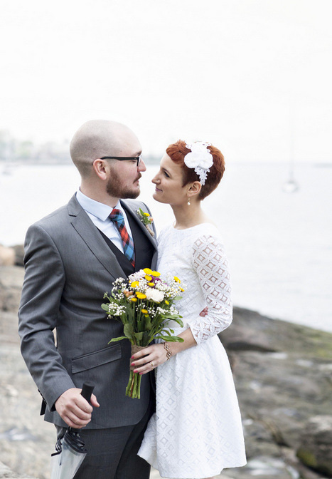 Bride and groom portraits