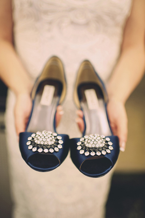 bride's shoes