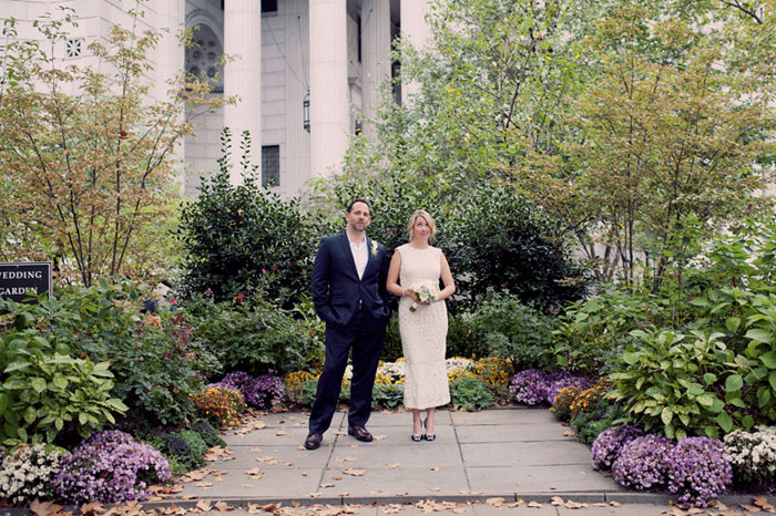 NYC elopement portrait