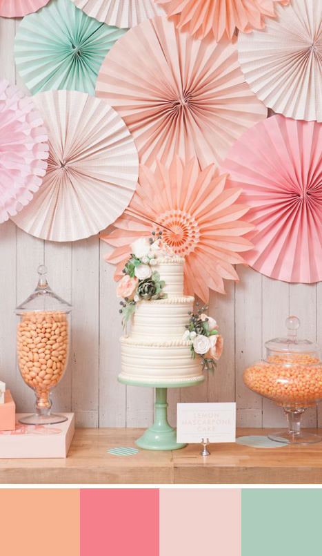 Feeling Peachy: 5 Peach Color Palettes for your Wedding Day