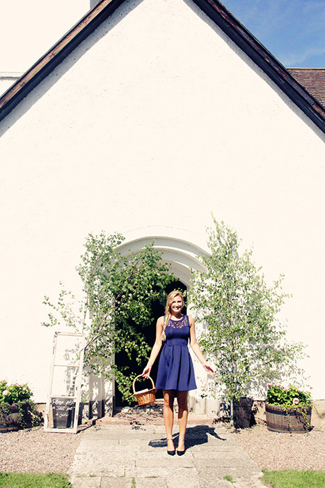 small swedish wedding ceremony church